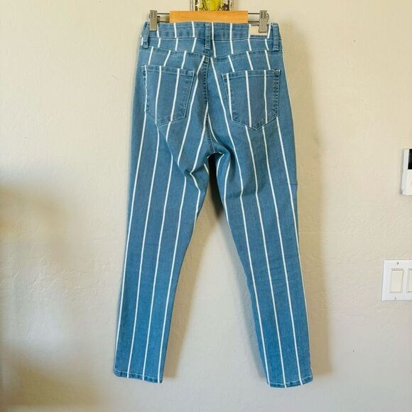 Urban Outfitters RSQ Cali high rise striped jeans in size 24 or 0 see measuremen - Picture 5 of 8